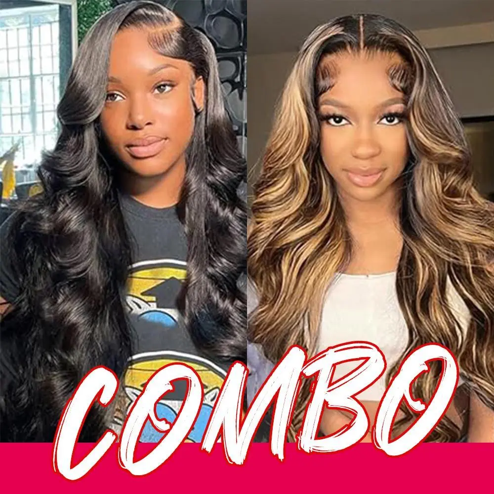 22'' 13x4 Body Wave+22'' 13x4 4/27 Body Wave