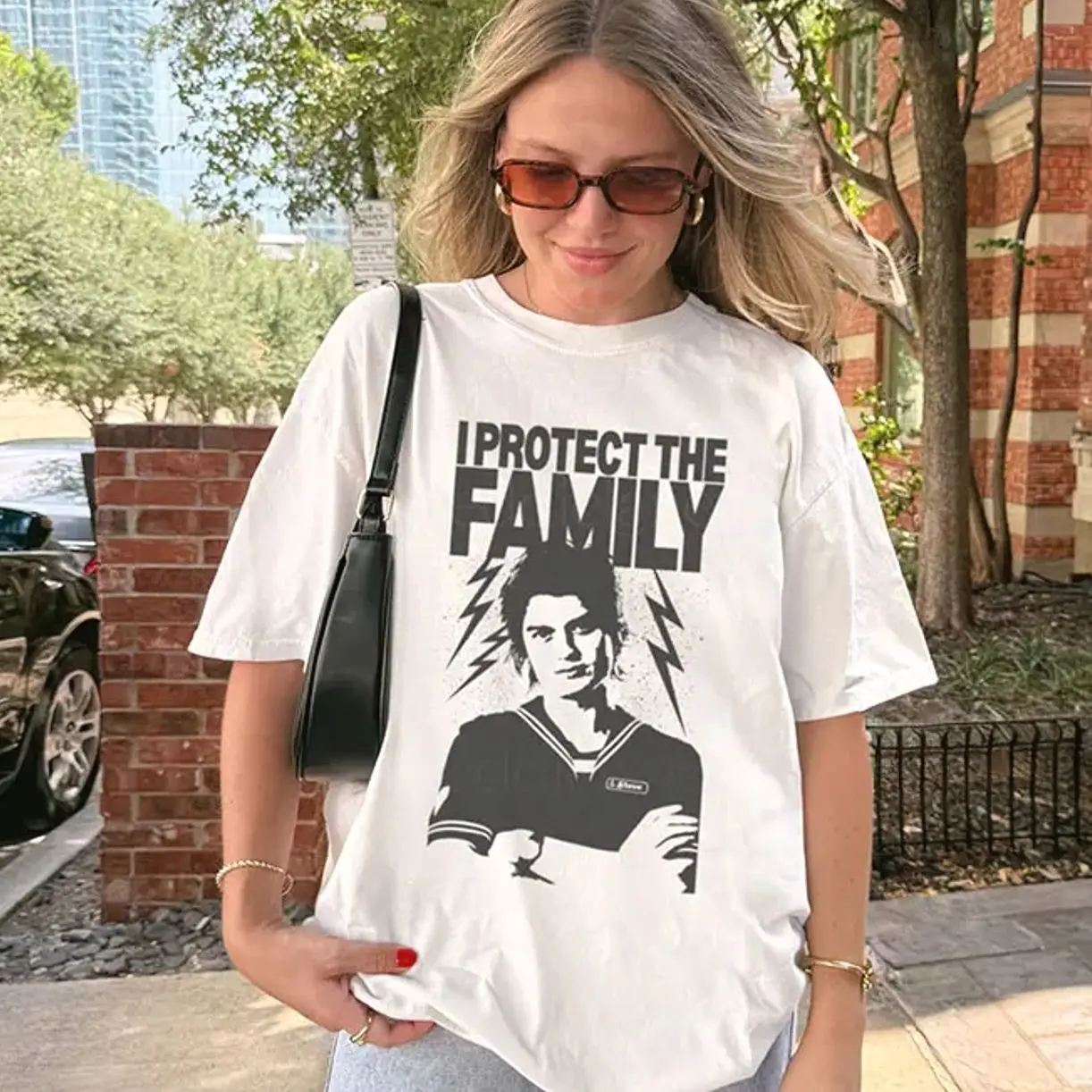 I Protect The Family Steve Harrington Tshirt, Steve Harrington Sweatshirt, Stranger Things Hoodie