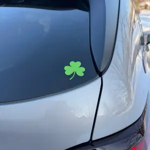 Mini 2 Inch Shamrock Irish Lucky Car Decal Pack of 5