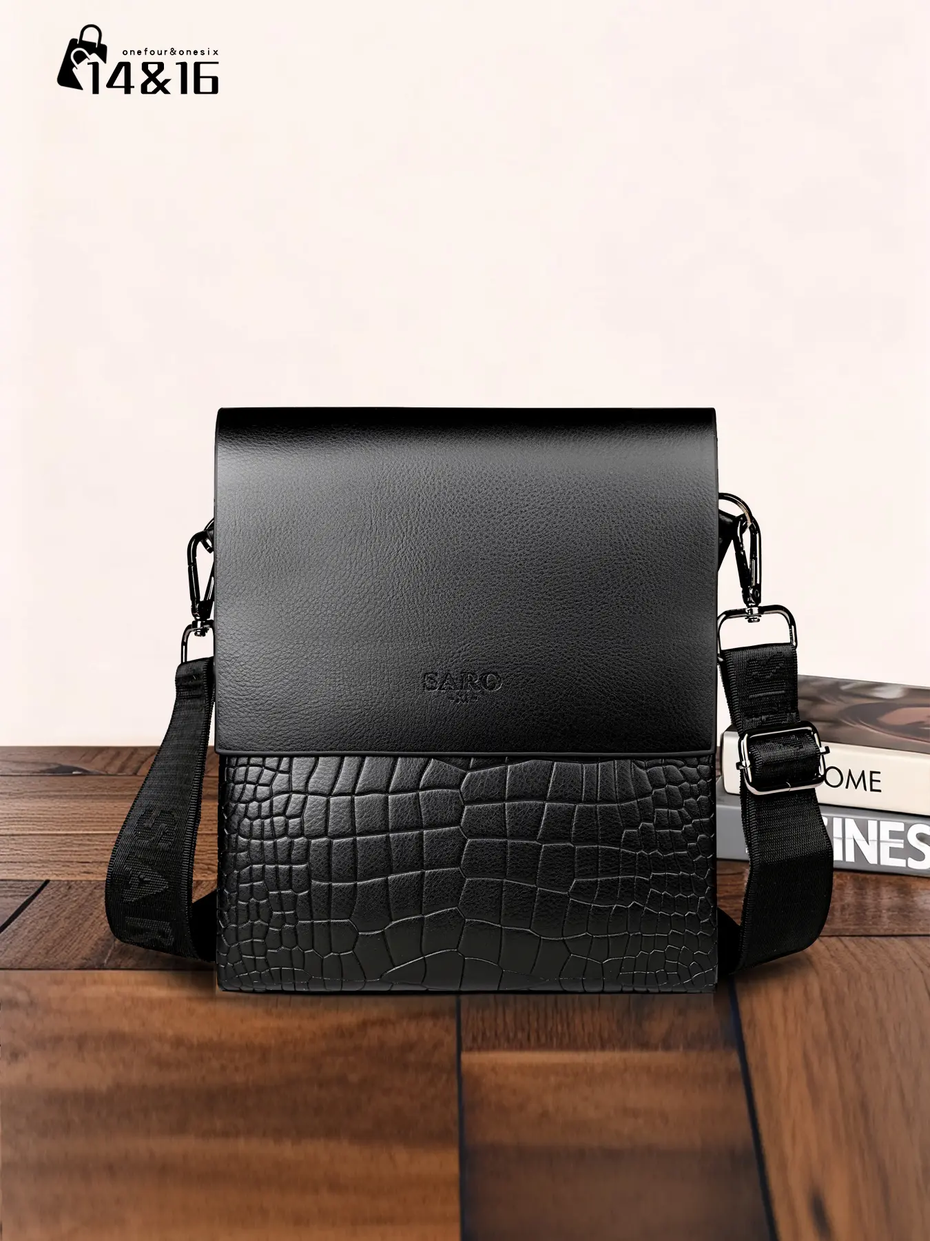 Men's PU Leather Shoulder Bag, Versatile Shoulder Bag, Casual Crossbody Messenger Bag, Multi-Functional Small Storage Pouch, Ideal Gift for Boyfriend, Crossbody Shoulder Bags, Multifunctional Crossbody Bag