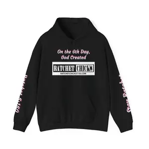 Women's "On the 6th Day" Hoodie graphic  hoodies