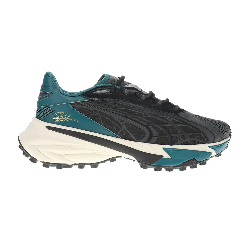 PUMA Mens Spirex Icons Of Speed Lace Up Sneakers Shoes Casual - Black PUMA Mens Spirex Icons Of Speed Lace Up Sneakers Shoes Casual - Black