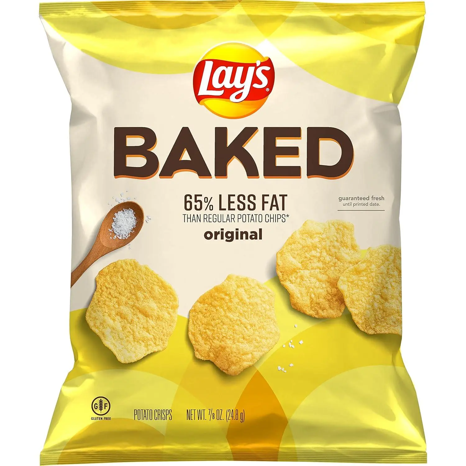 Baked Lays Original Chips Single Serve 0.875 oz 40 ct