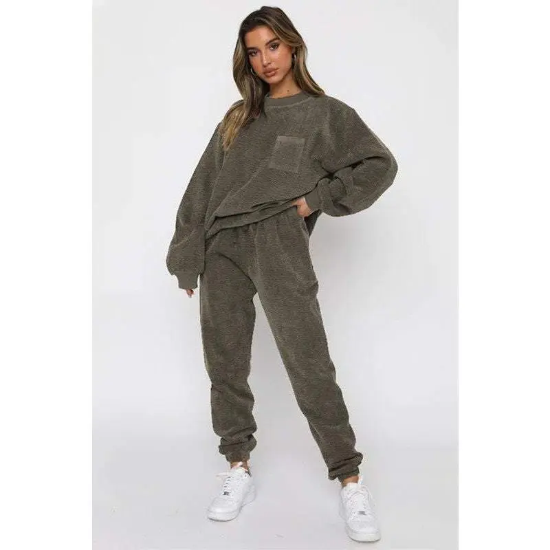 TOP TWO PIECE CORDUROY WESTERN SET