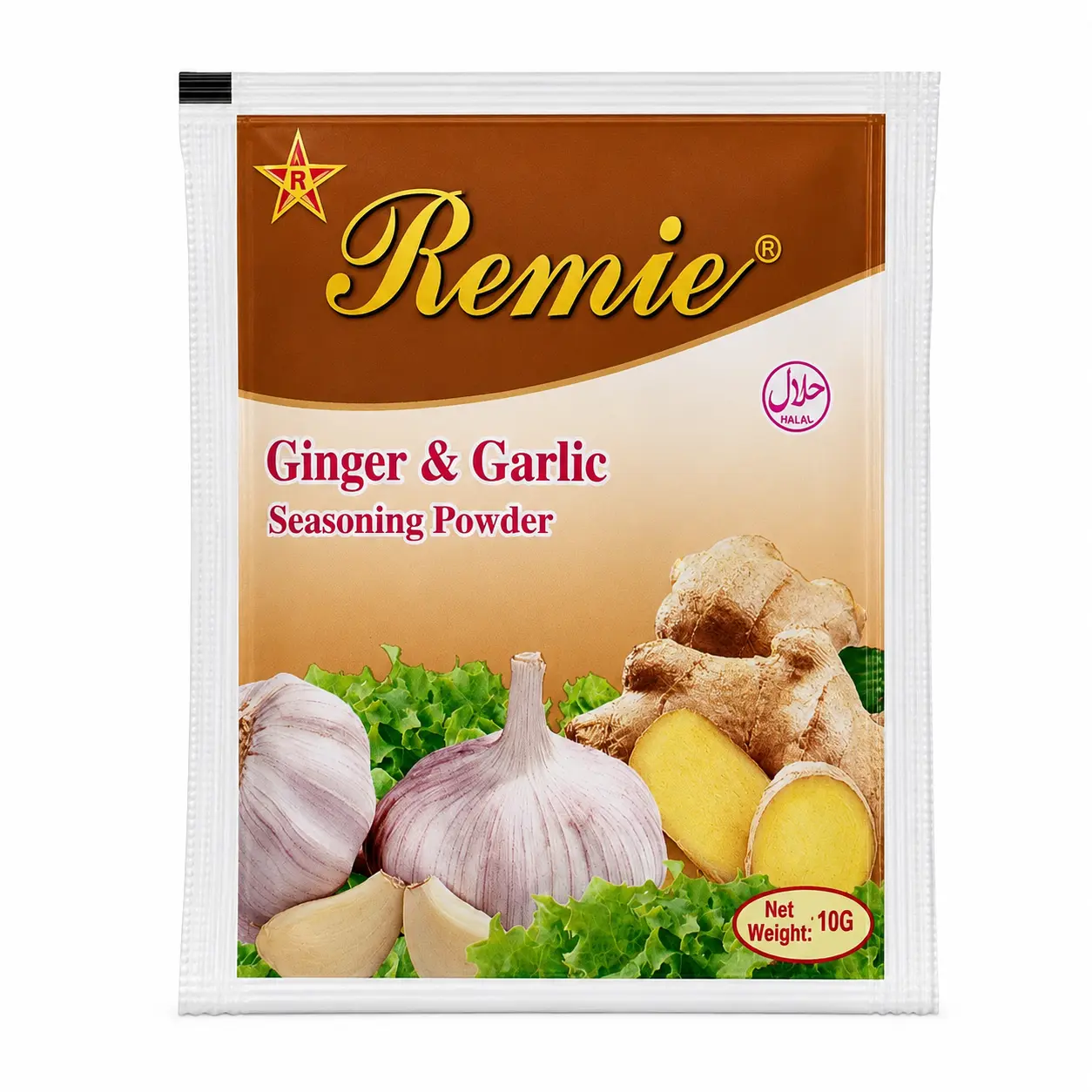 Ginger & Garlic, seasoning powder (10g, pack of 10)
