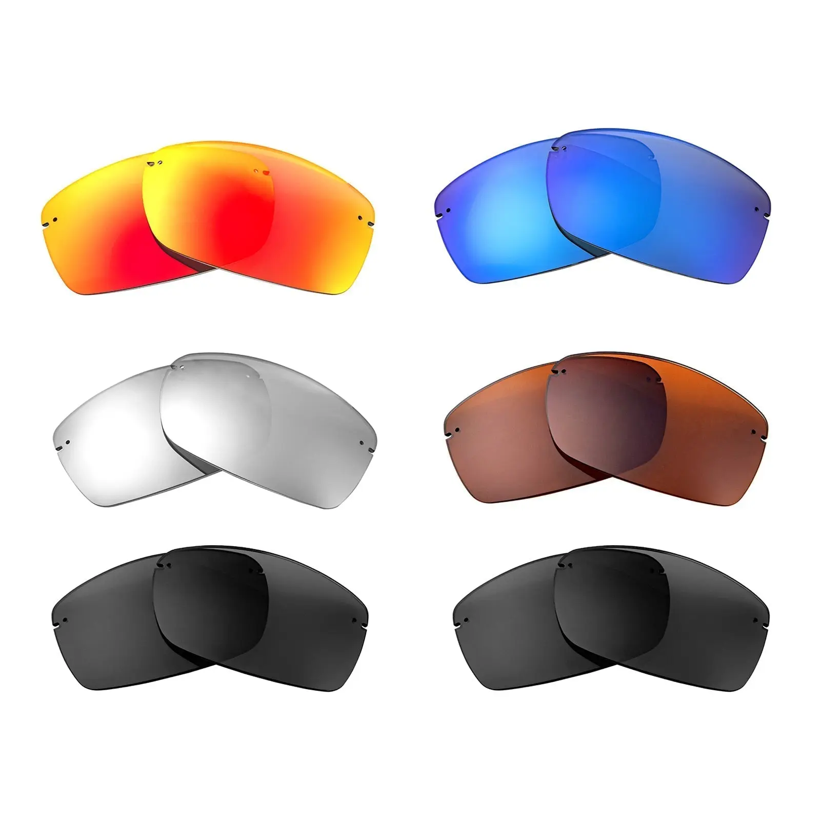 Walleva Replacement Lenses for Costa Del Mar Ballast