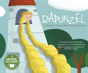 USED-Rapunzel: A Favorite Story in Rhythm and Rhyme [With Audio CD] by Peale, Jonathan (Board book)