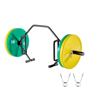 Trap Bar Hex Bar, Open-Ended Frame Hex Barbell, 2-Inch 800 LBS Capacity Shrug Bars with Knurled Grips, Weightlifting and Strength Training Equipment, Home Gym for Squats Deadlifts Shoulder Press