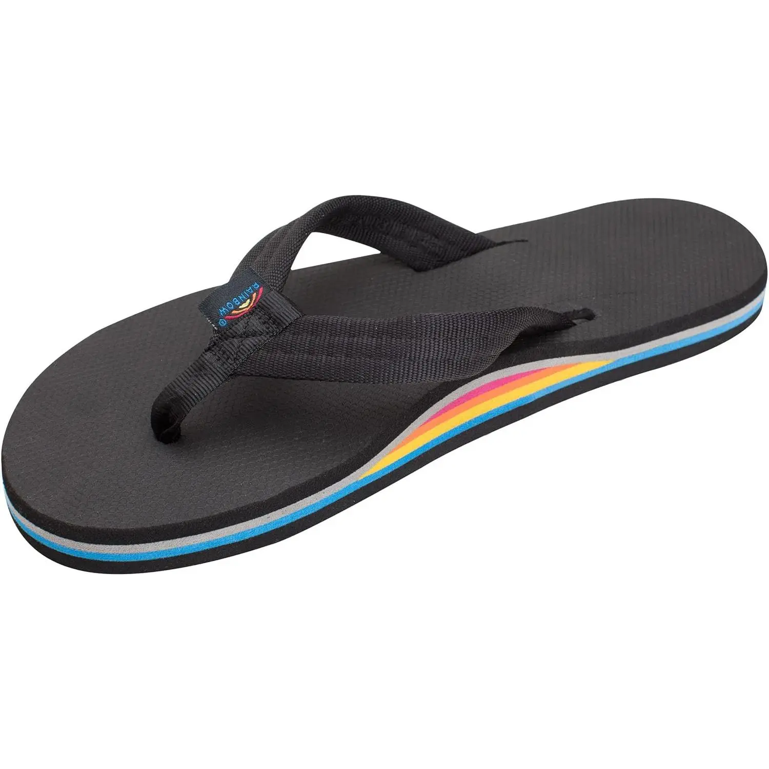 Rainbow Sandals Women’s Single Layer Classic Rubber w/EVA Filled Nylon Strap
