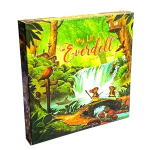 Forest Adventure Building Board Game, Multiplayer Strategy Role-Playing, Ideal Birthday Gift, Family Board Games, Family and friends gathering leisure entertainment board game, festival secret realm party strategy board game