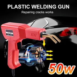 Plastic Welder, 400 PCS Staples, Plastic Welding Kit, Hot Stapler Kit, Plastic Welder Gun Kit, Car Bumper Repair Kit, Plastic Repair Kit