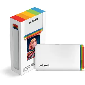 Polaroid Hi-Print - 2nd Generation Bluetooth Connected 2x3 Pocket Photo Dye-Sub Printer - White Printer Only (9128)