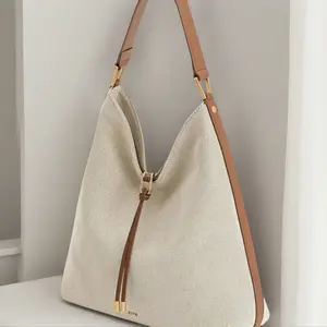 JW PEI Aria Shoulder Bag - Brown Canvas
