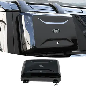 Exterior Side Mounted Gear Carrier Toolbox Storage Box with Lock Compatible with 2020-2025 Land Rover Defender 110 Exterior Organizer Accessories
