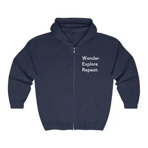 Wander Zip Up Sweater