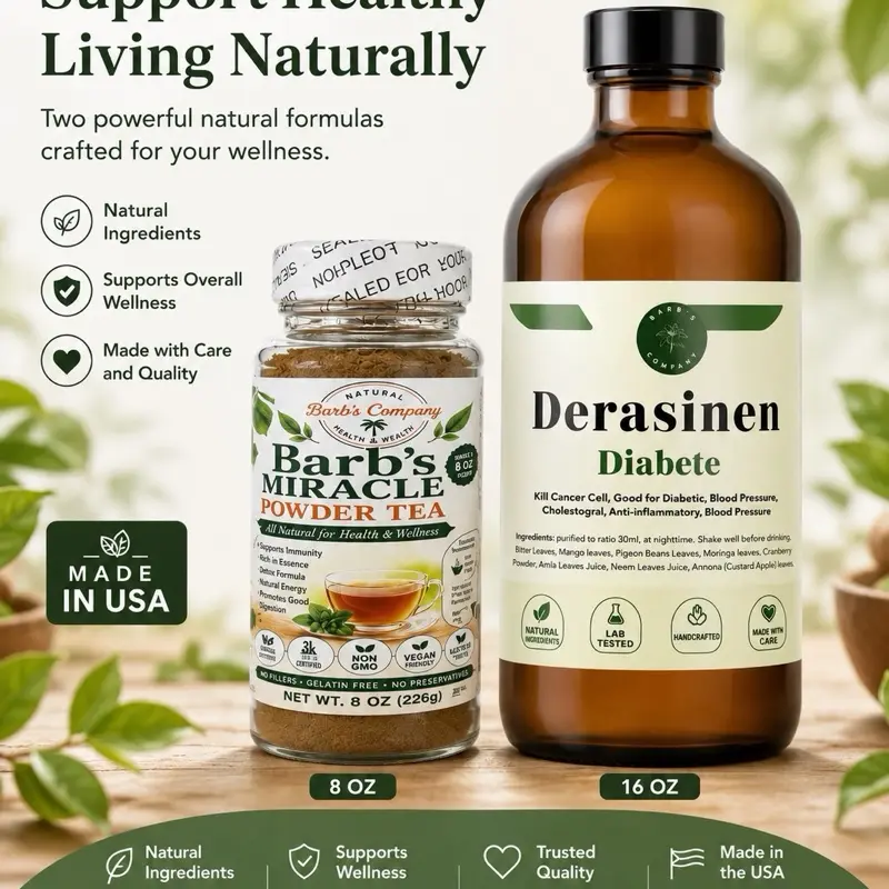 Barbs sik tea 8oz bundle 16 oz Derasinen