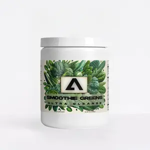 Nutrient-Rich Smoothie Greens Ultra Cleanse Powder Supplement for Energy, Detox & Digestion