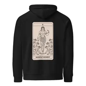 Muscle Mommy Tarot Card Gym Hoodie, UNTLY Sexy