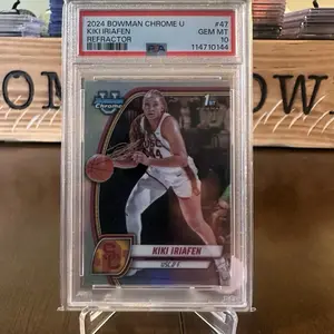 Kiki Iriafen - 2024 Bowman Chrome Silver Refractor #47