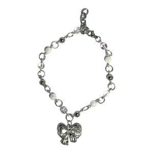 Sweet Dreamz Anklet 9-10" Stainless Steel Beaded Anklet for Women Fever Dreamz