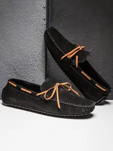 Men's Casual Fashion Comfortable Driving Walking Shoes, Stylish Velcro Design Lightweight Loafers for Daily Wear, Fashionable Shoes for Daily Wear, Boy, Flat