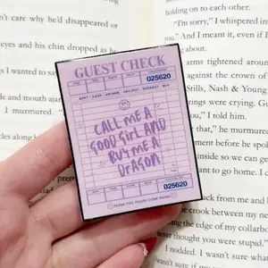 Dragon Kindle Grip, Acrylic Ereader Holder & Stand Phone Grips, Bookish Gift For Her sticky magnetic mount, Compact Holder Stand