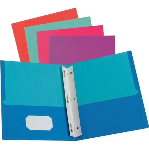 Oxford OXF52076 Twisted Twin Portfolios with Fasteners, Assorted Color