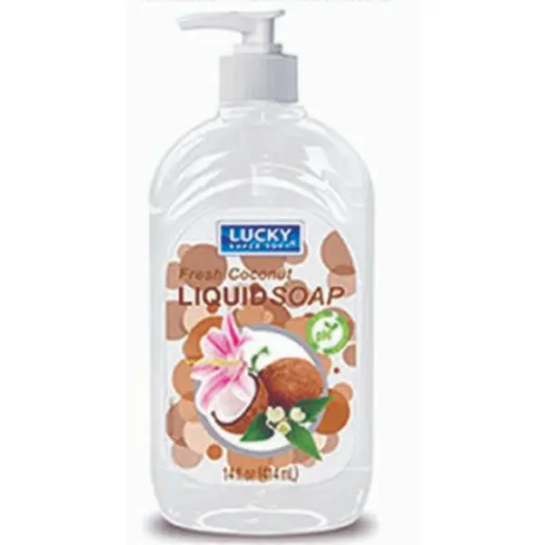 Lucky Liquid Hand Soap 14 Fl Oz Coconut