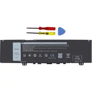 38WH 39DY5 F62G0 Battery for Dell Inspiron 13 7000 i7373 7373 7386 2-in-1 7370 7380 5370 P83G P87G P91G P83G001 P83G002 P87G001 Vostro 13 5370 039DY5 0F62G0 RPJC3 0RPJC3 F62GO 11.4V
