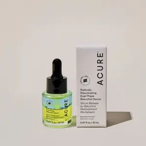 ACURE Radically Rejuvenating Dual Phase Bakuchiol Serum Plant Skin Repair