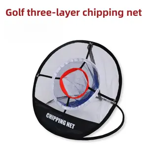 Golf Chipping net | pop up Nylon Practice net | Indoor/Outdoor Foldable Golf net with Storage Bag for Swing Accuracy Practice