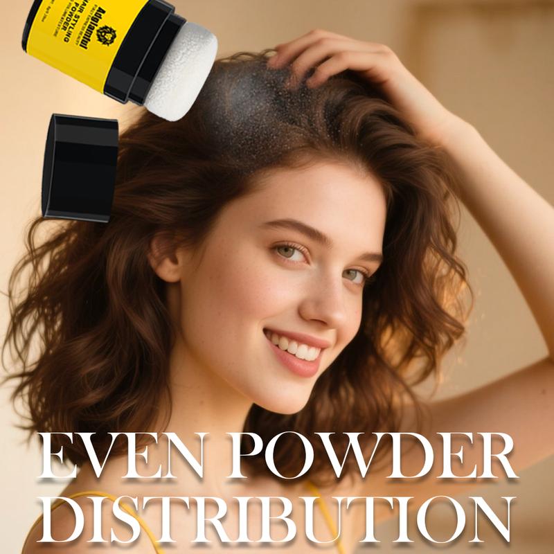 Adglamful Hair Styling Powder for Women Instant Volume & Texture Puff Applicator Lightweight Matte Finish 10g