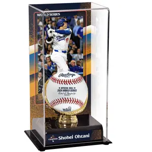Shohei Ohtani Los Angeles Dodgers 2024 MLB World Series Champions Sublimated Display Case with Image