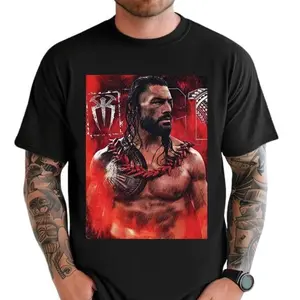💪 🥊 🤼 Roman Reigns OTC T-Shirt, Wrestling Tee, Unisex Graphic Top Streetwear,  Full Sizes, For Men, For Woman