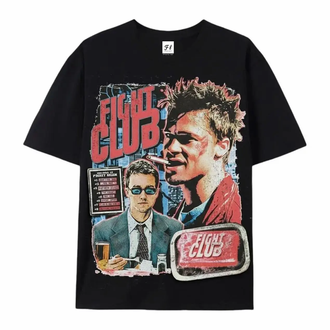 FIGHT CLUB 1999 VINTAGE TEE, Gift For Woman and Man Unisex T-Shirt.
