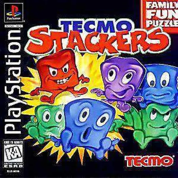 Tecmo Stackers - PS1 Game (Retro Fam)