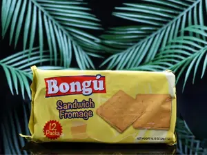 Bongu Haitian Sandwich Crackers 12pk