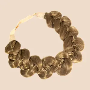 Nori Gourd Braid - Braided Headband Synthetic Hair Extension For Women and Children