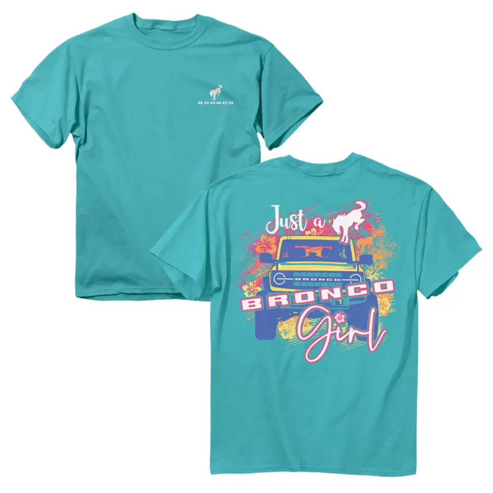 Ford Bronco Girl T-Shirt, Cute Off Road SUV Graphic Tee, Vintage Truck Lover Design, Unisex Shirt, Gift For Bronco Fans, Womenswear