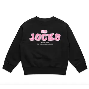 Lil Jocks Young & Fearless Toddler Crewneck Pink Logo