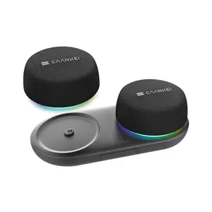 High-Volume Surround Sound Magnetic Mini Speaker, Waterproof Bluetooth-compatible Speaker, Ideal for Outdoor and Travel Use, Enhanced Audio Quality