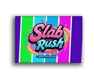 Slabrush 2025 Slabcandy Slabrush Multisport Trading Cards - 1 Sports Card Per Pack - High Value Low Retail Cost - Join Ripnwax Tuesday Thursday Saturday