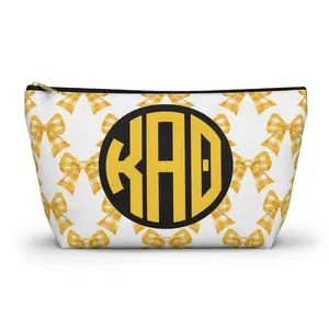 Kappa Alpha Theta Bow Makeup Bag