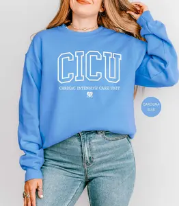 CICU Tshirt, Cardiac icu nurse Sweatshirt, Cardiac Intensive Care Unit Nurse shirt, CICU Nurse Graduation Gift CICU Squad gift Crewneck Unisex Womenswear Hoodie