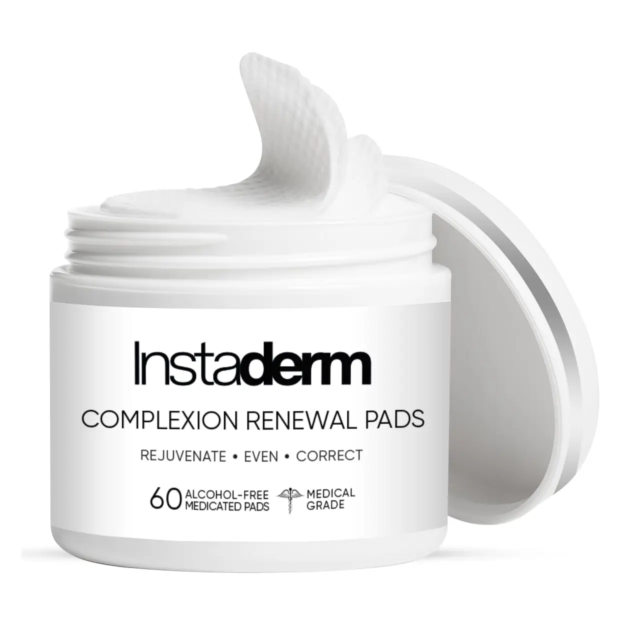 Complexion Renewal Pads – Exfoliates skin, Reduces Appearance of Uneven Skin Tone, Freckles, Fine Lines & Wrinkles. Restore Elasticity & Deep Hydration for Smoother Skin & Radiant Complexion.