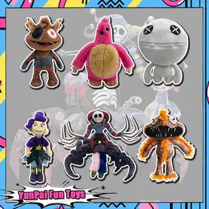 Horror Game Chapter 5 Plush Doll Clown Spider Frowny Fox Pigster 1006 Piano Dragon Soft Stuffed Toy For Kids Fans