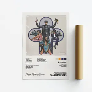 Jpegmafia & Danny Brown, Sth Album Art Poster, Print, Music, Tracklist 45741 354