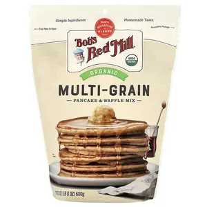 Bob's Red Mill Organic Multi-Grain Pancake & Waffle Mix, 24 oz (680 g)