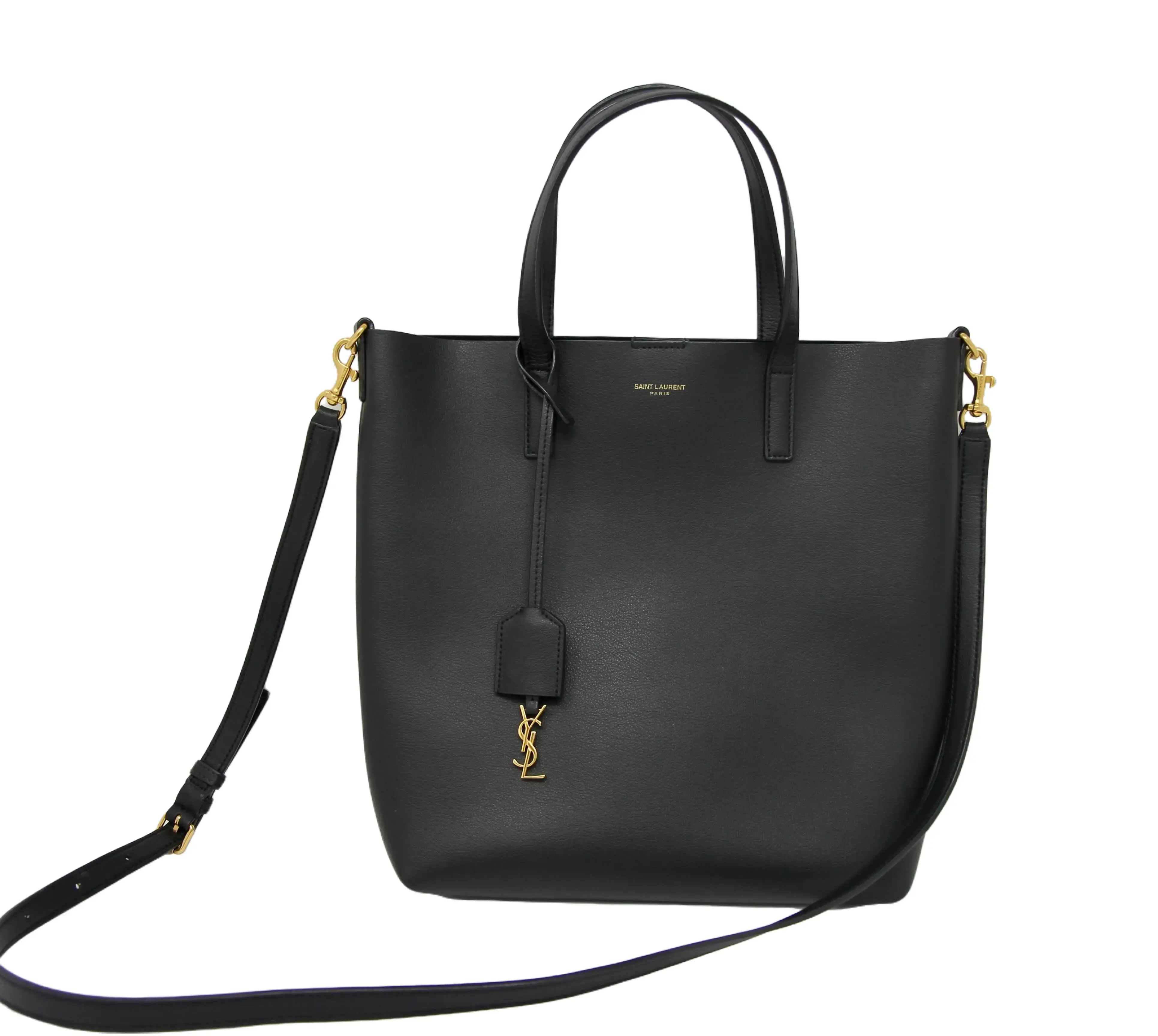 Pre-owned leather Crossbody Bags Saint Laurent YSL 2 way shopping tote