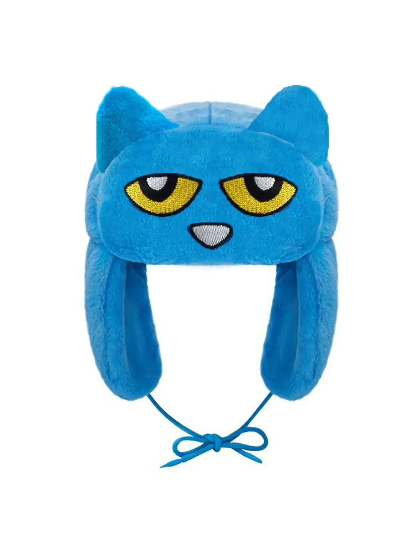 New Cute and Funny Cartoon Hat for Men and Women, Trapper Hat, Plush Hat with Chin Tie, Unisex Hat, Funny Headwear